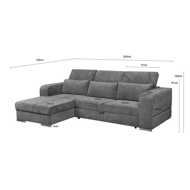 Ecksofa Yvette P Matrix 17