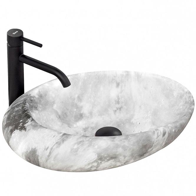 Aufsatzwaschbecken Roxy Stone Light Grey