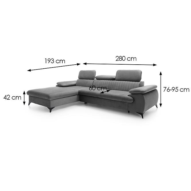 Ecksofa Belt L Element 23