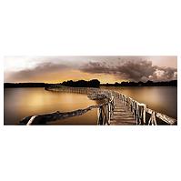 Bild Canvas Silver 60x150 ST646 Gold Jetty CA-13464