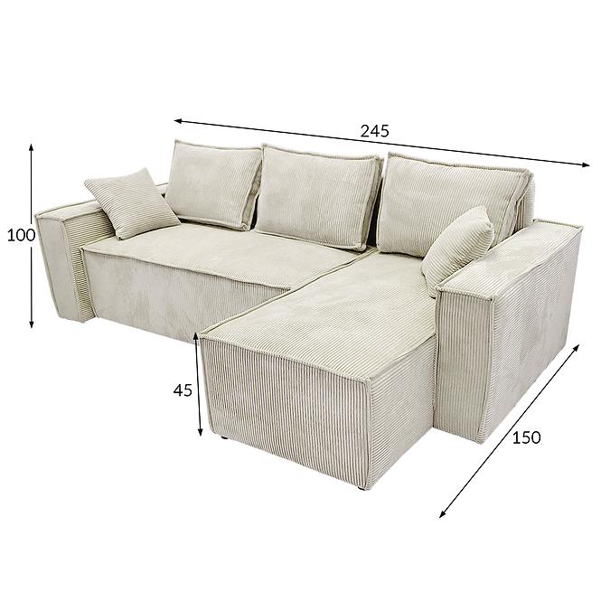 Ecksofa Lego Poso 100 U