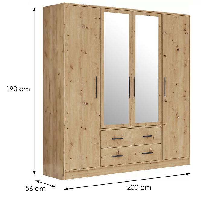 Schrank Smart SRL1 4DL artisan