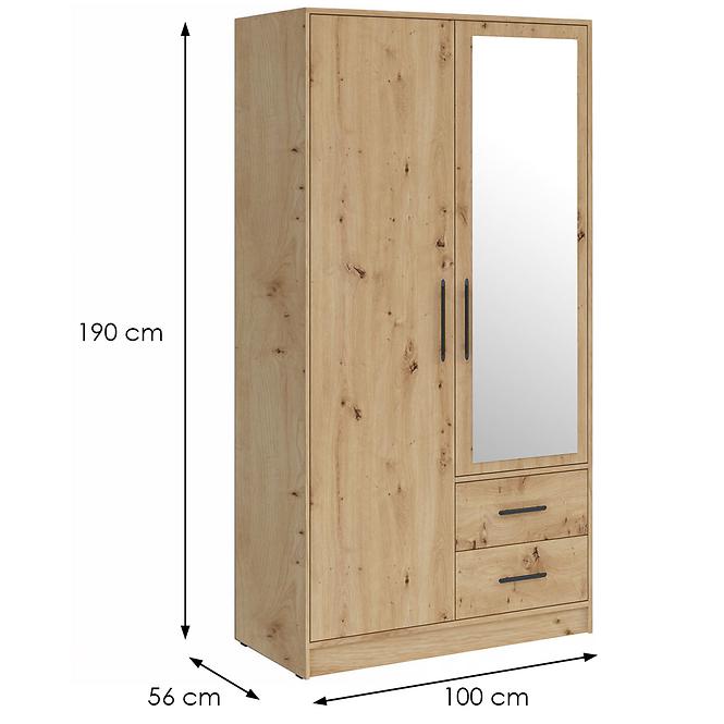 Schrank Smart SRL3 2DL artisan