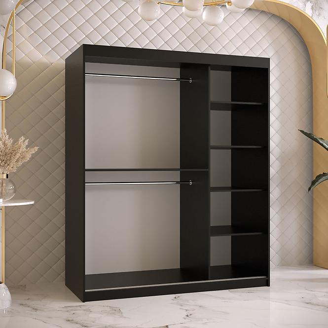 Schrank Prego 150 schwarz