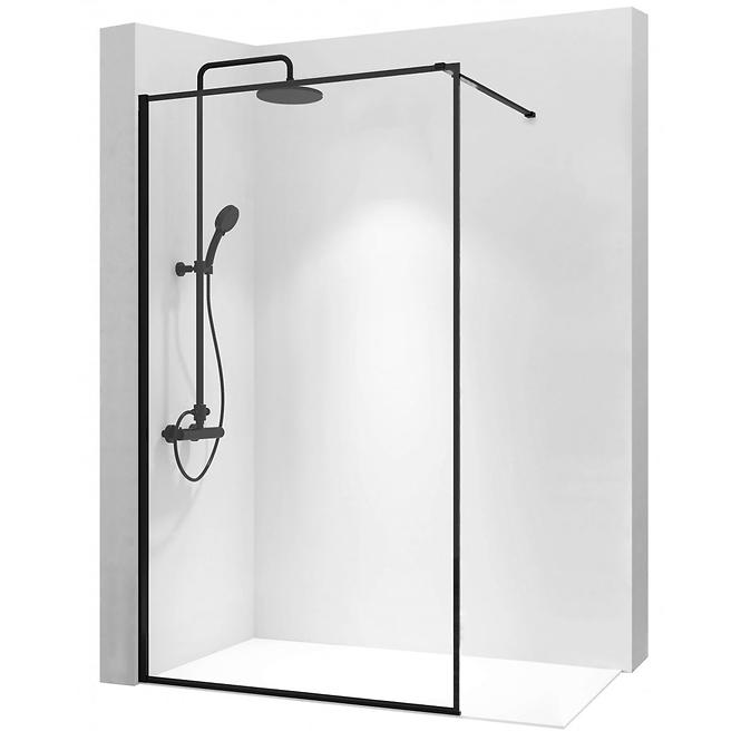 Duschwand Walk-in Bler Rea K7630 110x195 black