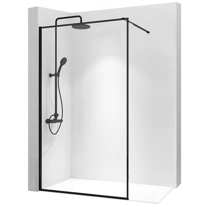 Duschwand Walk-in Bler Rea K7638 90x195 black