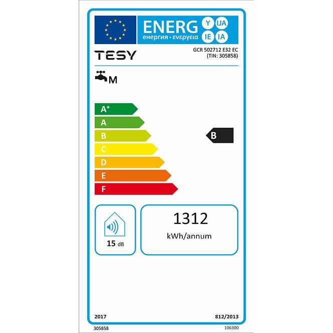 Warmwasserhitzer TESY Bellislimo GCR 502712