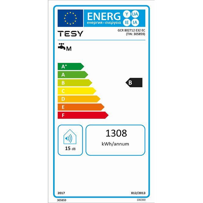 Warmwasserhitzer TESY Bellislimo GCR 802712