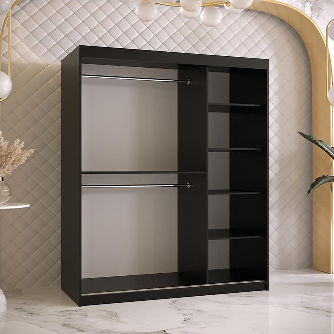 Schrank Lozanna 150 schwarz