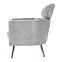 Sessel Glamour grau,4