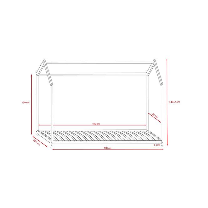 Bett Bella natural 80x180