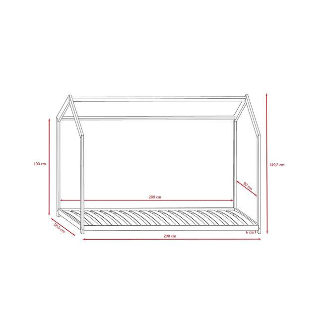 Bett Bella natural 90x200