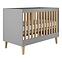 Kinderbett Kubi 60x120 grau,2