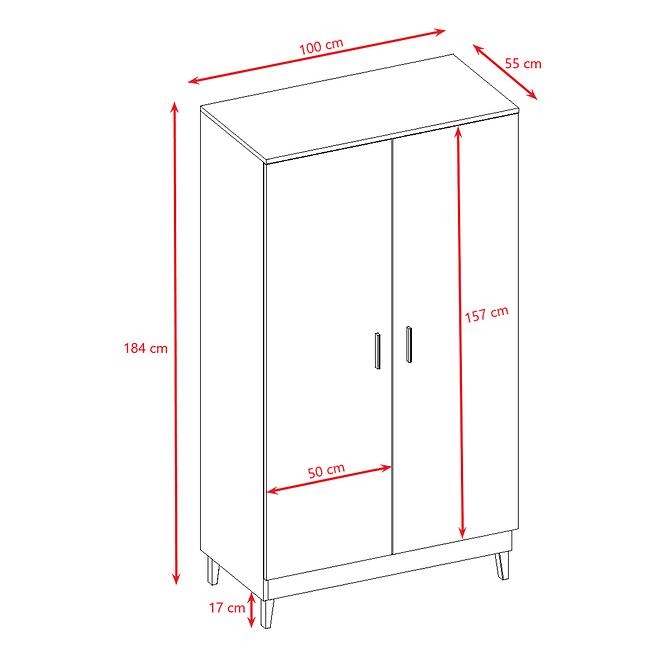 Schrank Kubi weiß