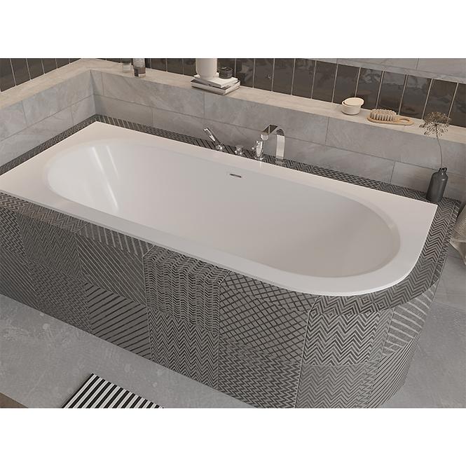 Badewanne Avita Slim+180/80l +  Badewannenfüße