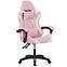 Gaming-Stuhll Kastor 8689 weiß/rosa