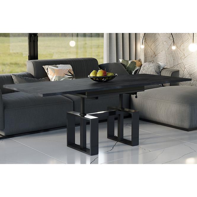 Couchtisch Empoli 170 dunkler Beton