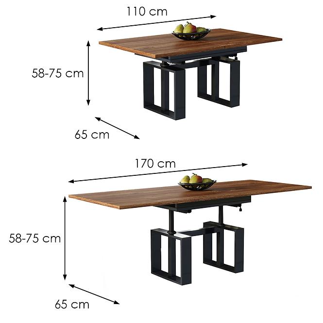 Couchtisch Empoli 170 eiche stirling