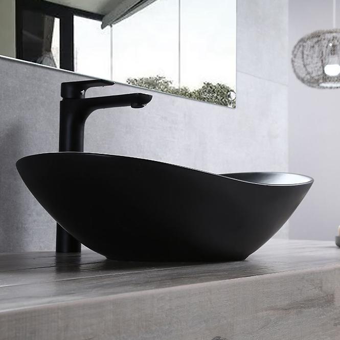 Aufsatzwaschbecken Royal Black Matt