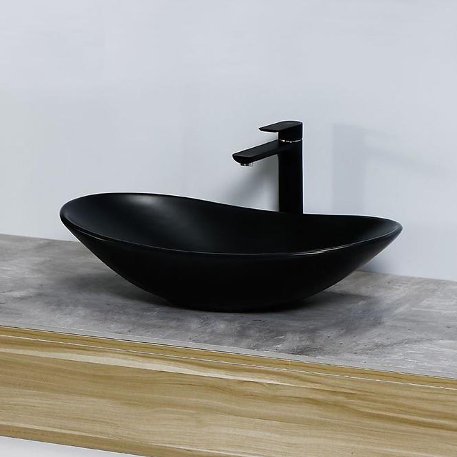 Aufsatzwaschbecken Royal Black Matt