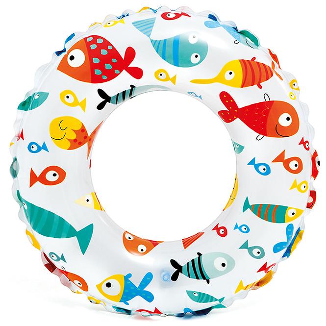 Aufblasbarer Schwimmring für Kinder Lively Print 61 cm 59241NP