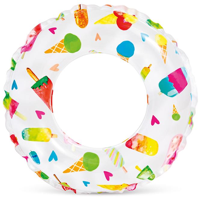 Aufblasbarer Schwimmring für Kinder Lively Print 61 cm 59241NP