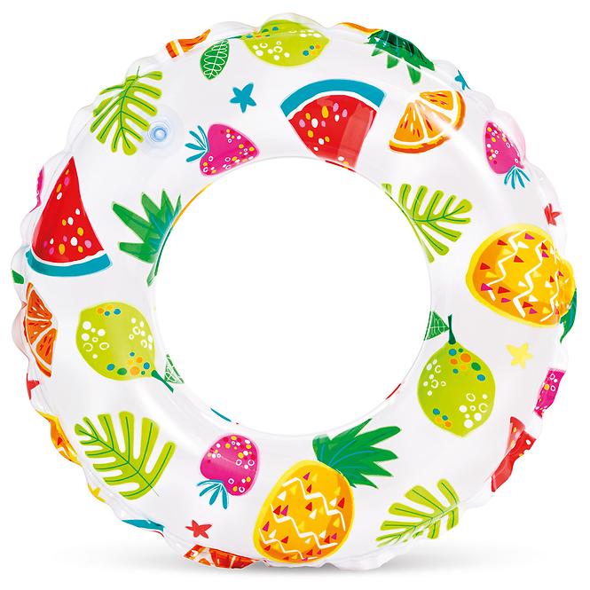 Aufblasbarer Schwimmring für Kinder Lively Print 61 cm 59241NP