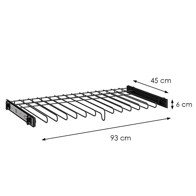 Hosenbügel für Kleiderschrank 2D Ultra