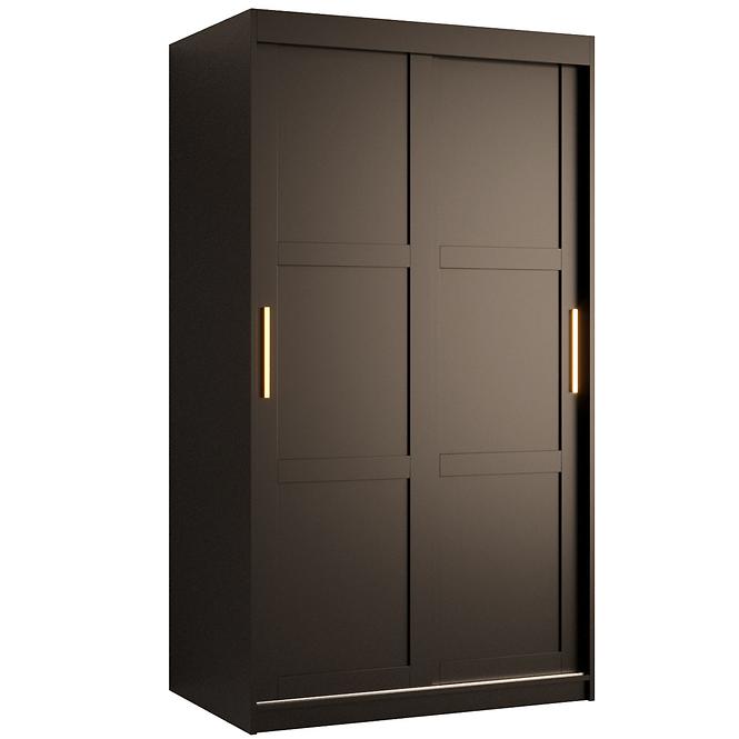 Schrank Amiro 1 100 schwarz/schwarz