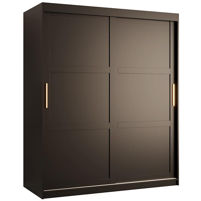 Schrank Amiro 1 150 schwarz/schwarz