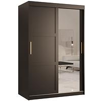 Schrank Amiro 2 120 schwarz/schwarz