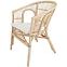 Sessel aus Rattan Dion Natural,2