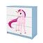 Kinderkommode Babydreams Blau - Einhorn,2