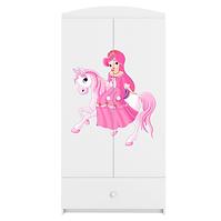 Schrank Babydreams weiß - Prinzessin 1