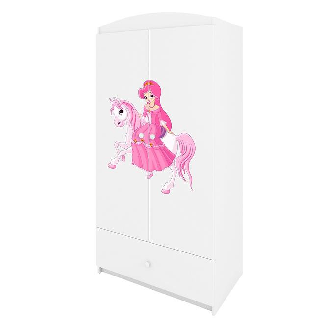 Schrank Babydreams weiß - Prinzessin 1