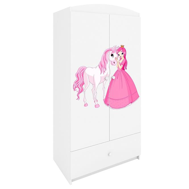 Schrank Babydreams weiß - Prinzessin 2