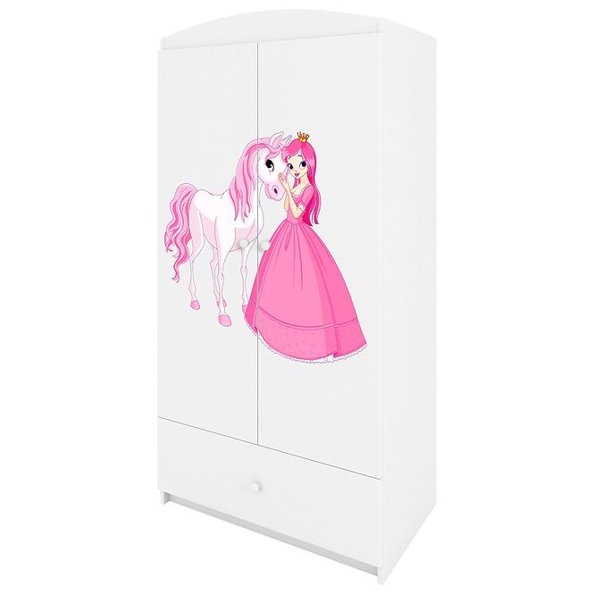 Schrank Babydreams weiß - Prinzessin 2