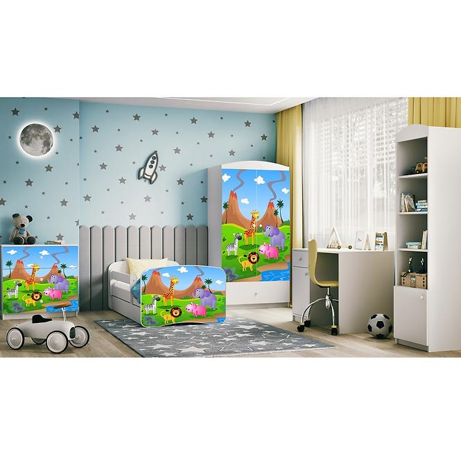 Schrank Babydreams weiß - Safari