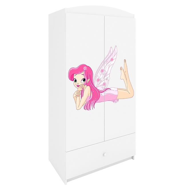 Schrank Babydreams weiß - Fee 1