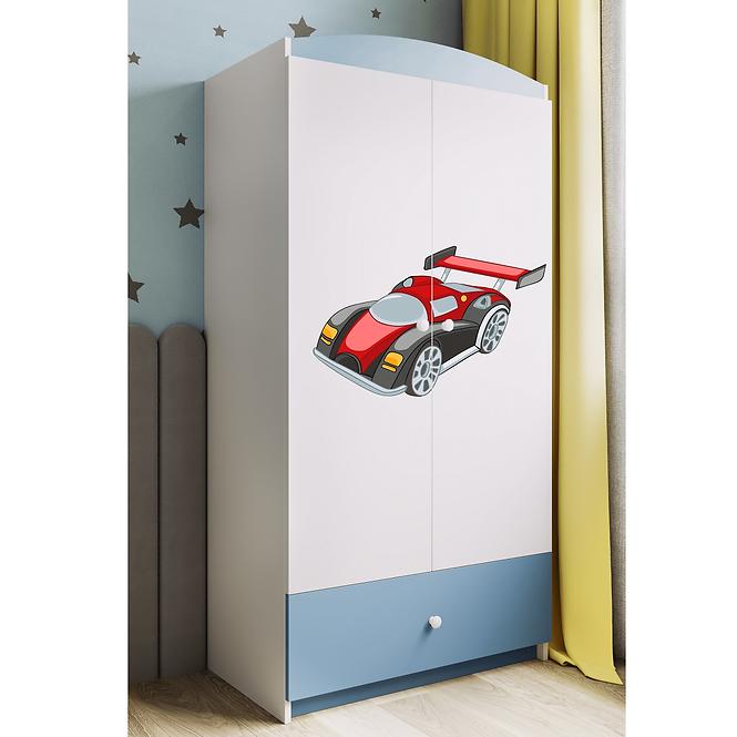 Schrank Babydreams blau - Auto