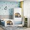 Schrank Babydreams blau - Lastwagen,7