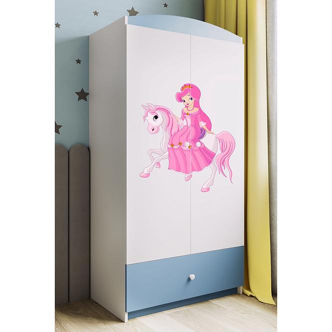 Schrank Babydreams blau - Prinzessin 1