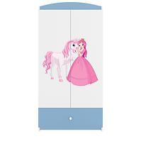 Schrank Babydreams blau - Prinzessin 2