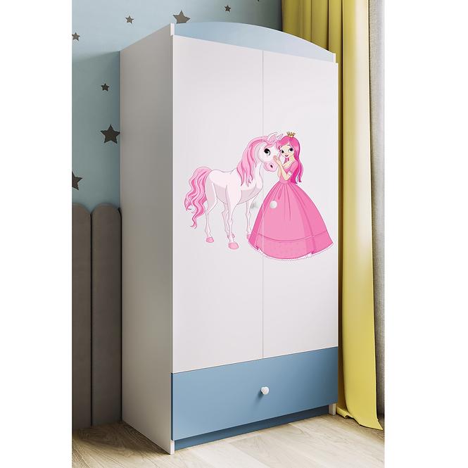 Schrank Babydreams blau - Prinzessin 2