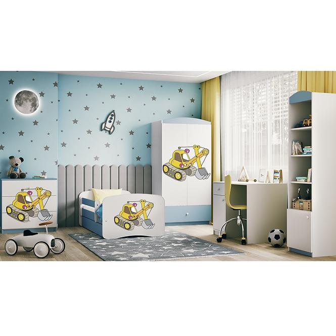 Schrank Babydreams blau - Bagger