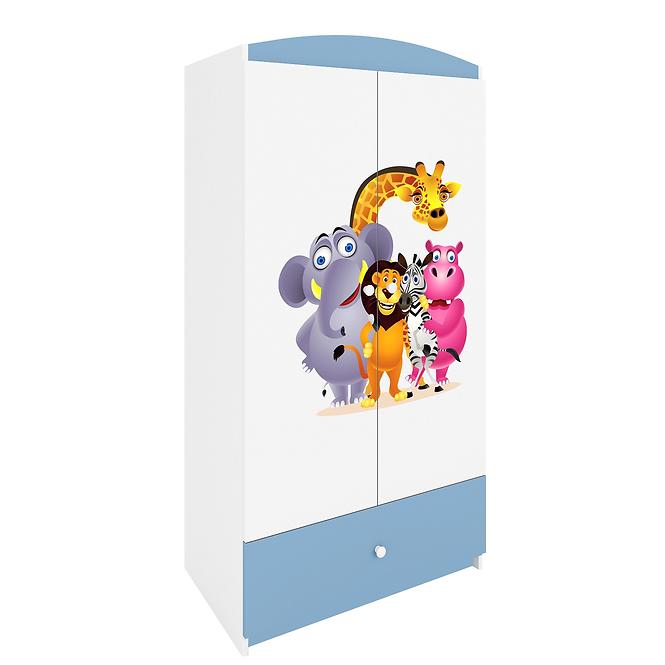 Schrank Babydreams blau - Zoo