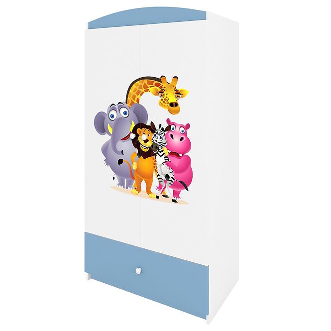 Schrank Babydreams blau - Zoo