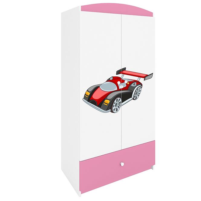 Schrank Babydreams rosa - Auto