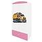 Schrank Babydreams rosa - Lastwagen,2