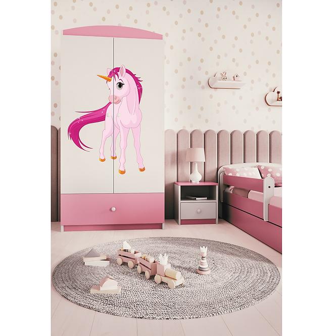 Schrank Babydreams rosa - Einhorn